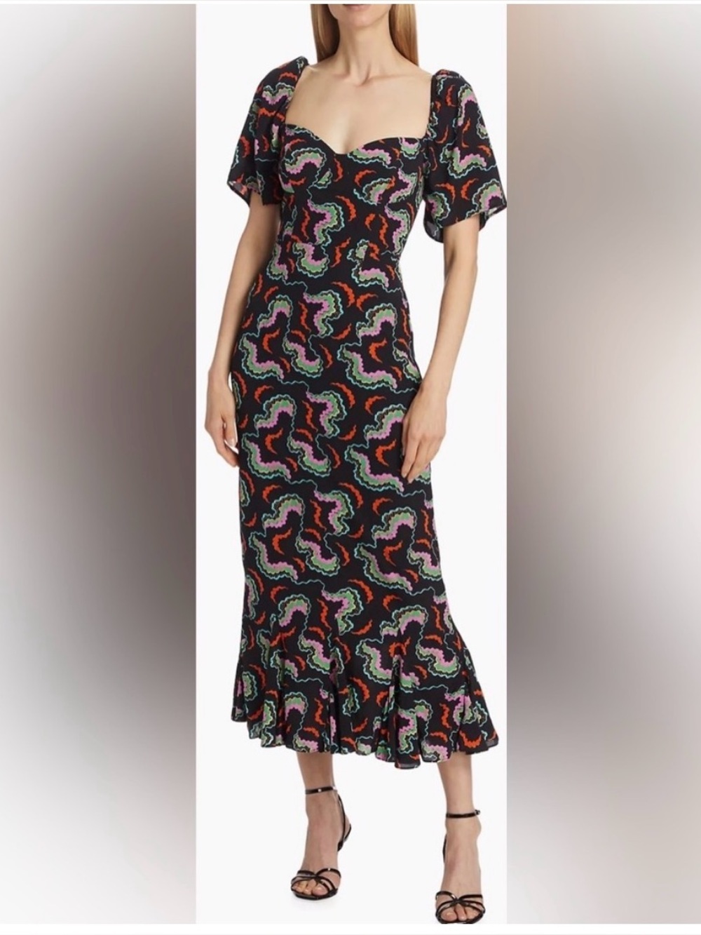 Rhode Ramona Dress in Soundwave Womens 10